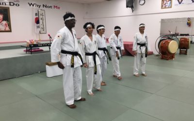 Congratulations to New Black Belt Warriors