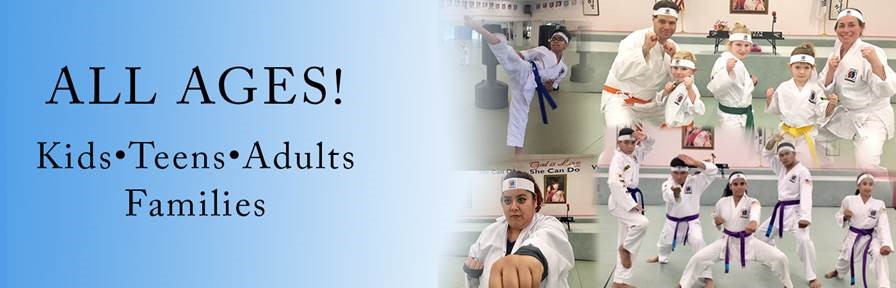 All ages accepted at Jung SuWon Martial Arts Academy
