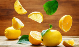 Lemon for natural skin care